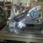 large plastic injection molds automotive cavity insert